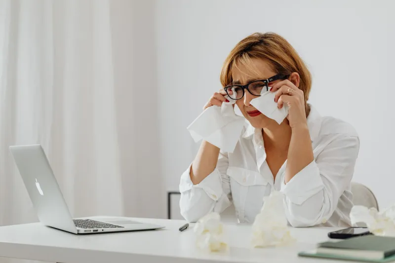 When the Tears Come Anyway: Why Crying at Work Is the Body's Most Radical Overshare